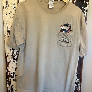 Warner Bros. Tan Short Sleeve Tee